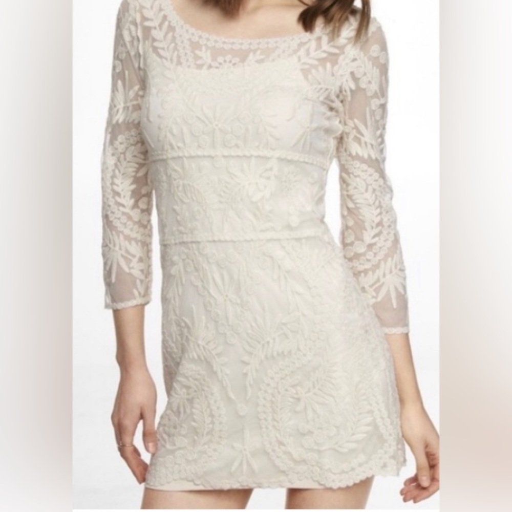 Express lace dress